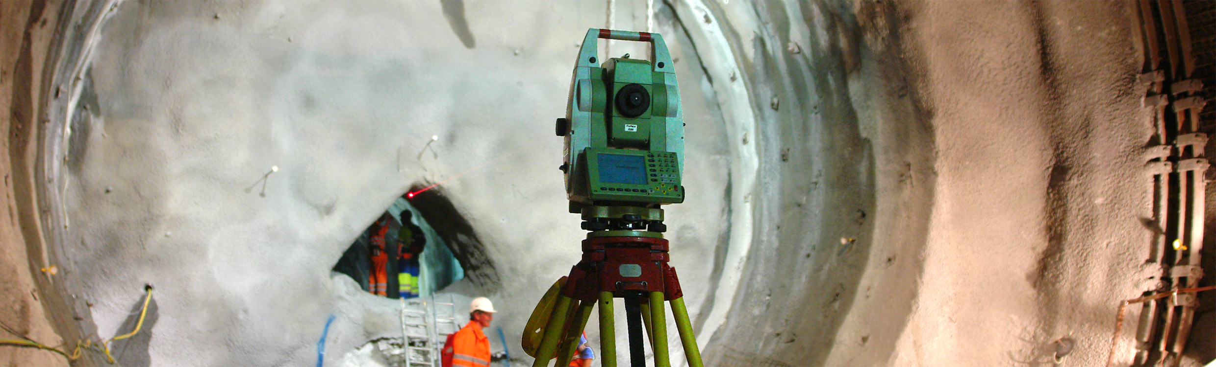 Gotthard Tunnel - Leica Geosystems Heavy Construction Solutions